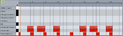 Kick and Snare pattern