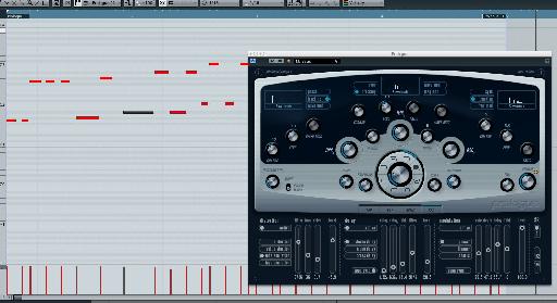 Creating the legato based glide by altering the pattern