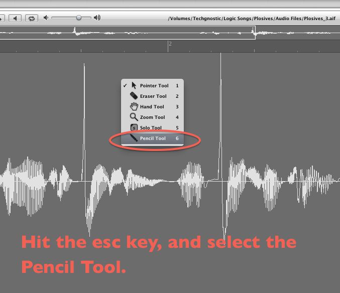 The Pencil Tool