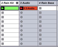 Record the drum loop to the Resample Track