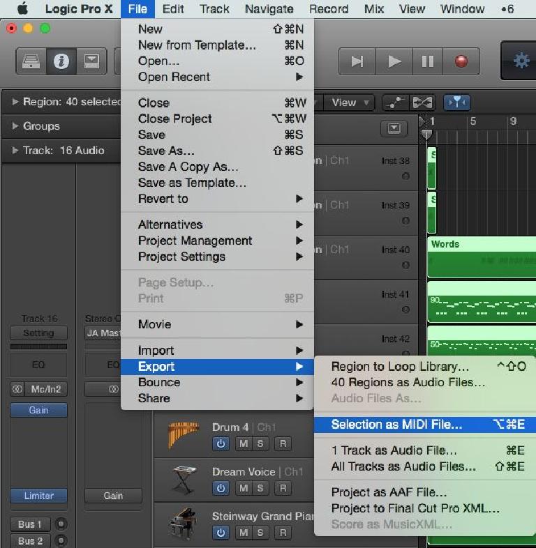 MIDI Import tool