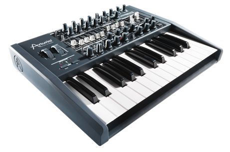 Arturia MiniBrute in all its glory.