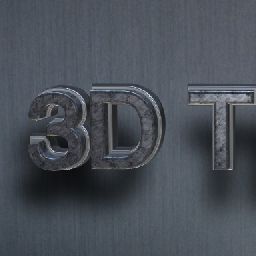 3D Buchstaben - CustomLayer