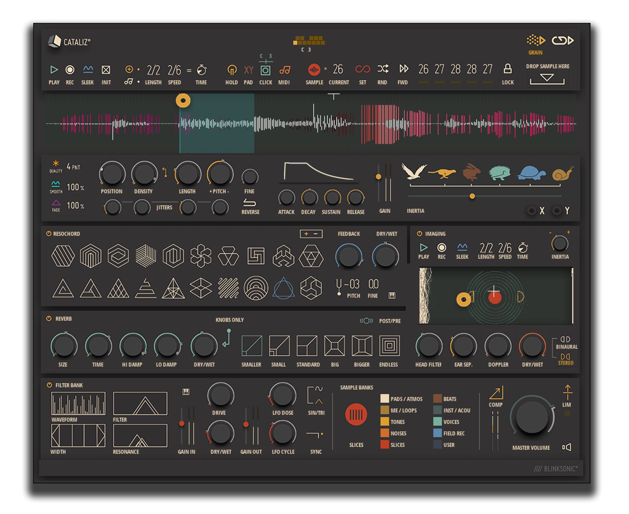 Cataliz For Reaktor Is A New Playable Granular Synth And Beat Looper Macprovideo Com