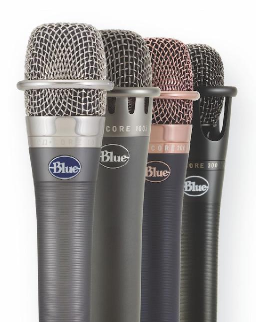 Blue Mics enCORE microphone line up.