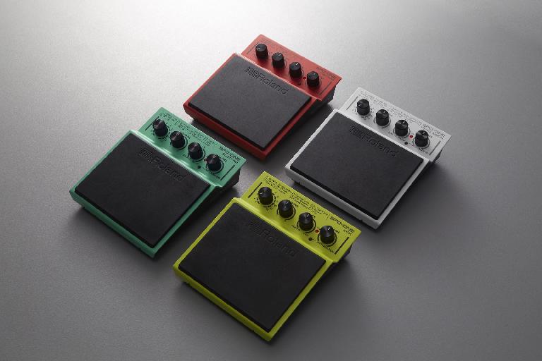 Roland SPD::ONE percussion pads.
