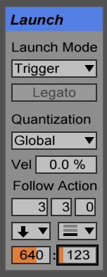 Weighted fill settings from the top clip.