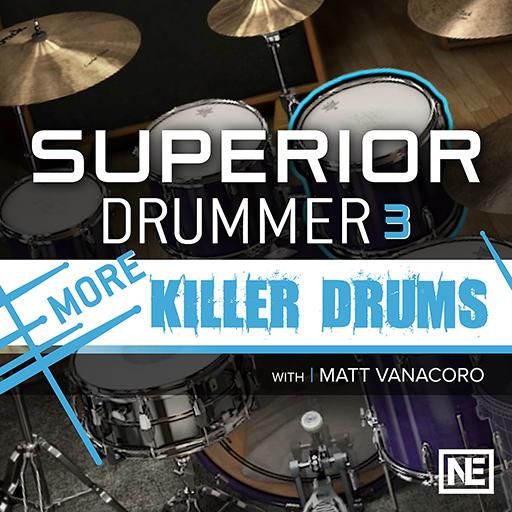 Superior Drummer 3: More Killer Drums!Superior Drummer 3: More Killer Drums!  