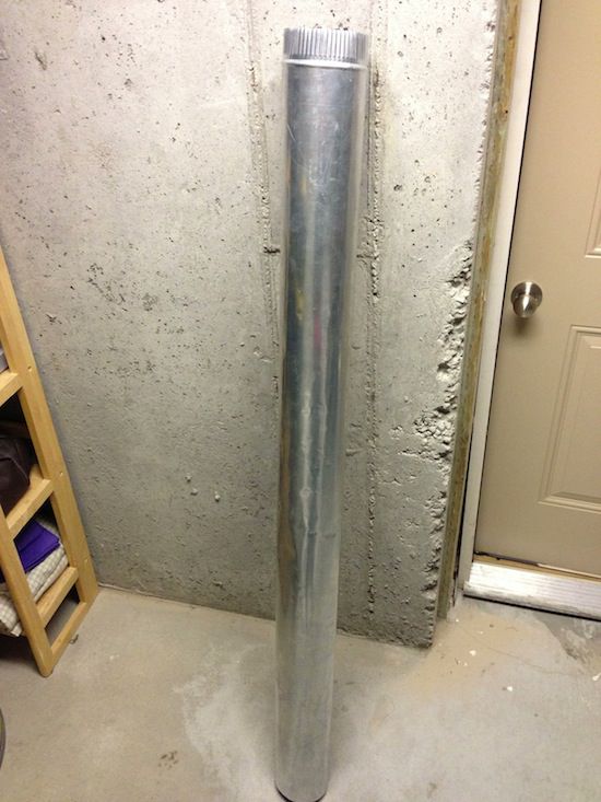  Large Vent Pipe. $7 at hardware store.