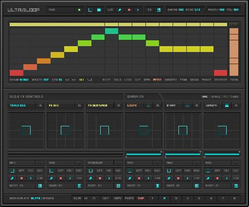 Ultraloop user interface.