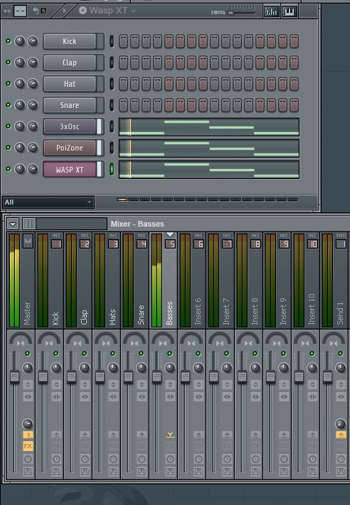 mixer channel fl studio