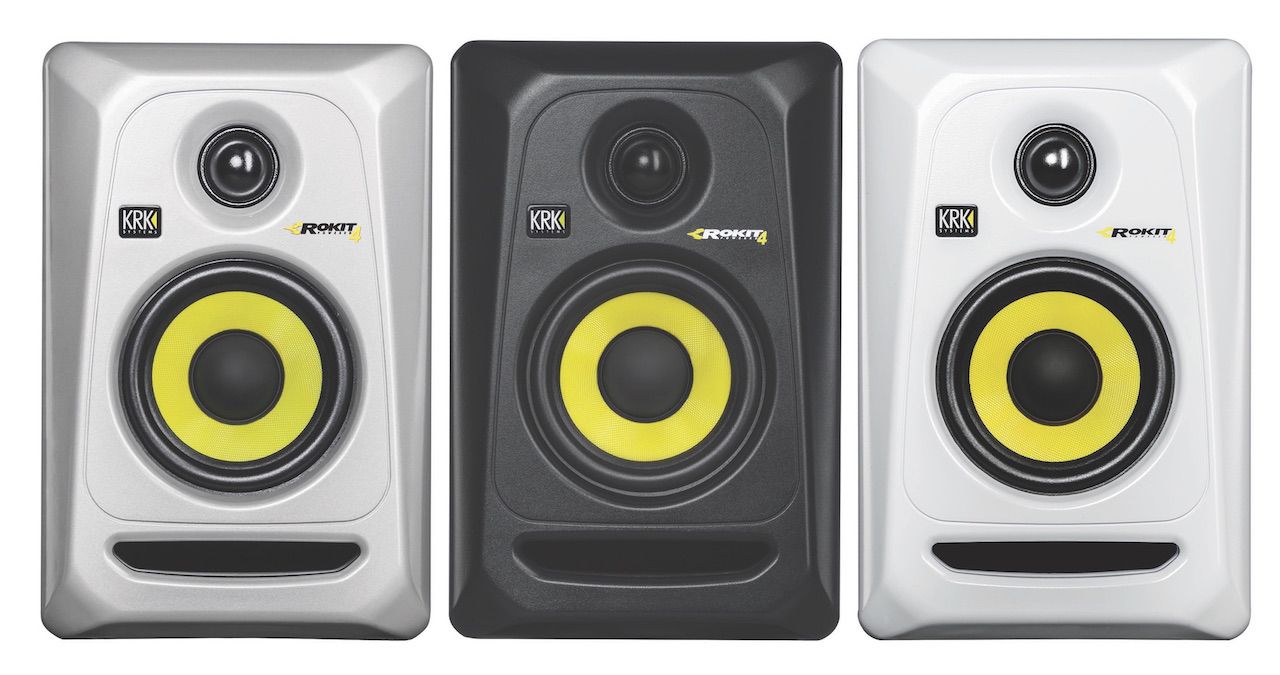 KRK ROKIT4 モニタースピーカー - レコーディング/PA機器