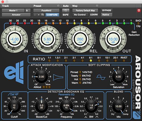 Empirical Labs Arouser GUI