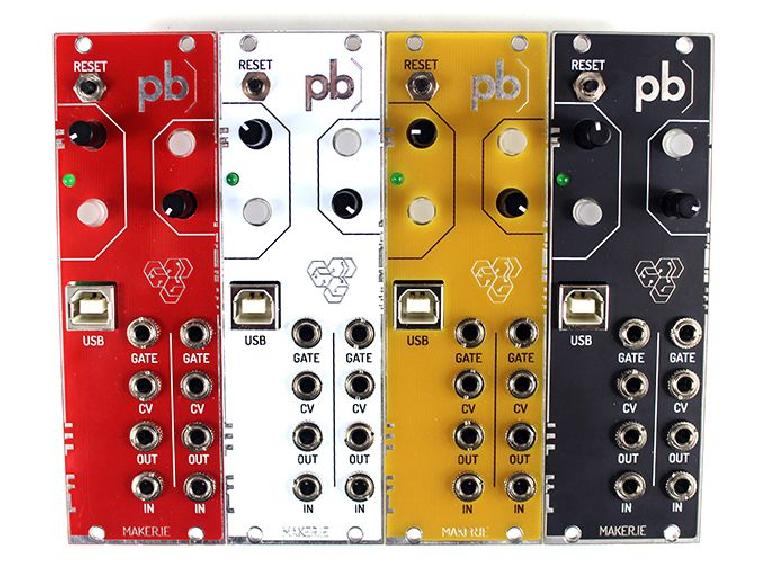 The new PatchBlocks Eurorack modules in all their glory.