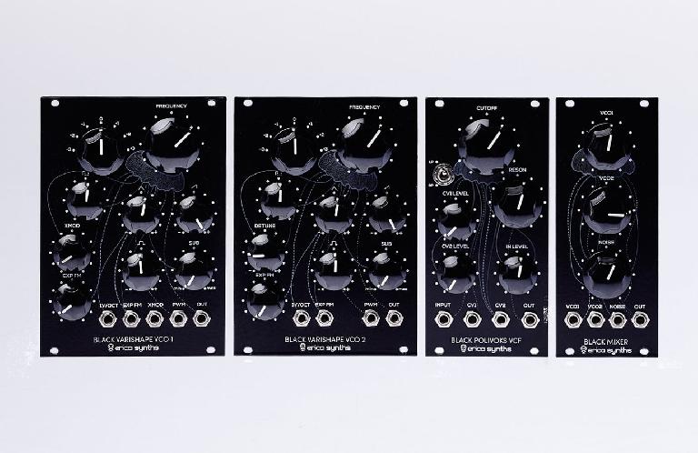 Erica Synths Black Classic System modules