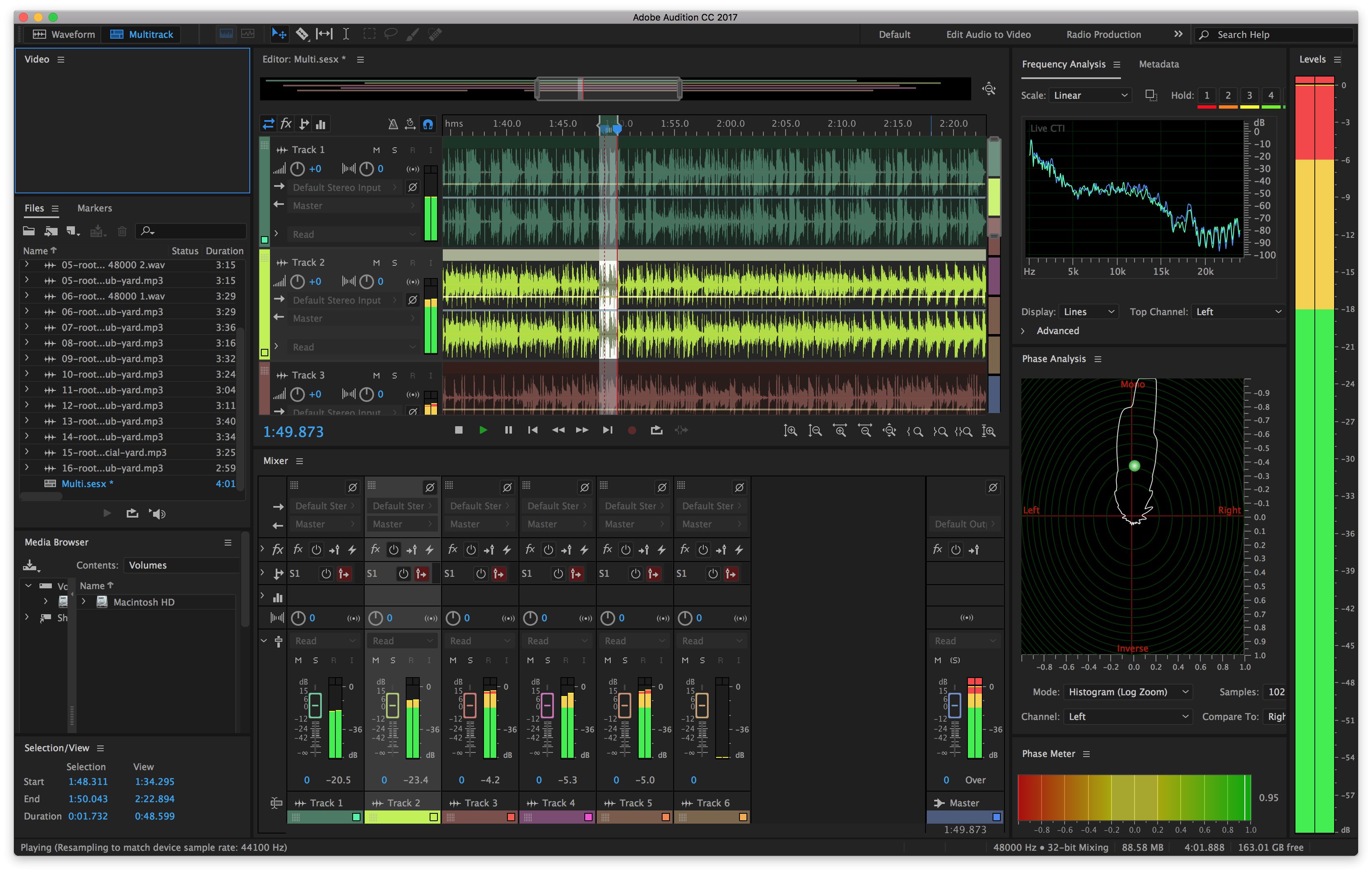 wave multitrack