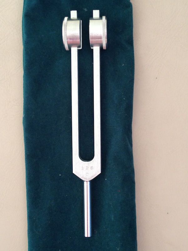 Otto C 128Hz Weighted Tuning Fork