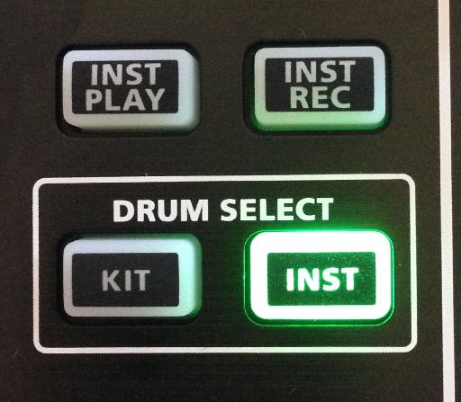 TR-8 Instrument select