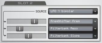 By default the Virus lfos are bipolar, so to use an lfo in Envelope Mode within the mod matrix you should select 