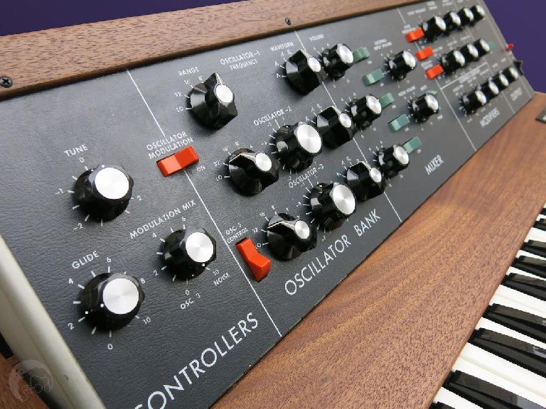 Minimoog Model D synthesizer