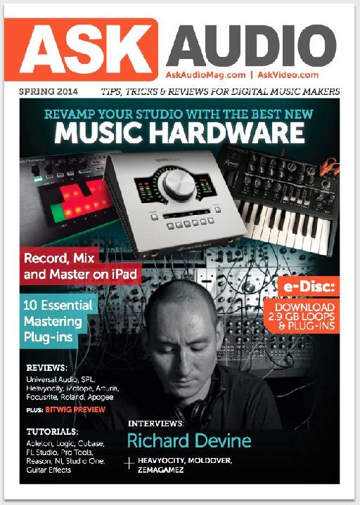 Grab your copy of AskAudio Magazine in print before it's sold out!