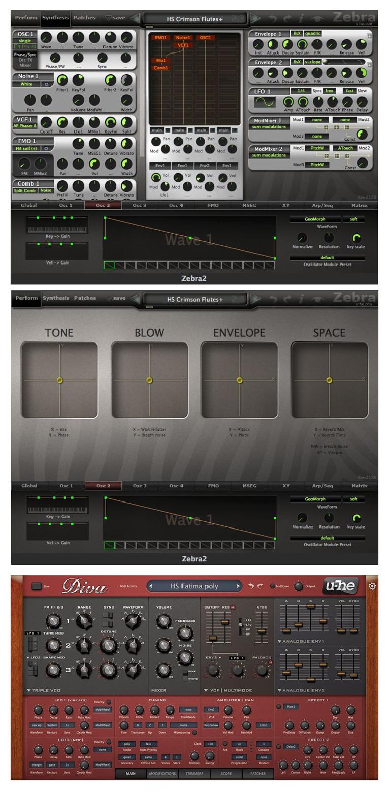 omnisphere 2 and zebra 2