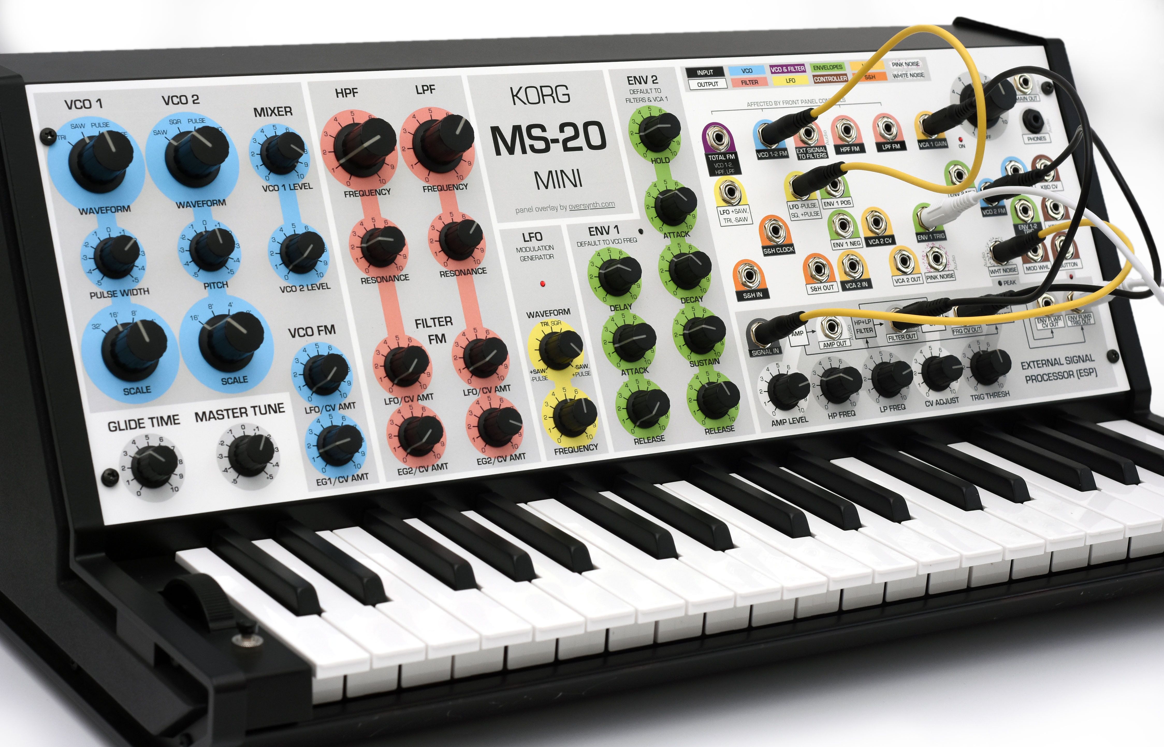 These Overlays For Korg Ms Mini Will Unlock The Mysteries Of This S Ask Audio