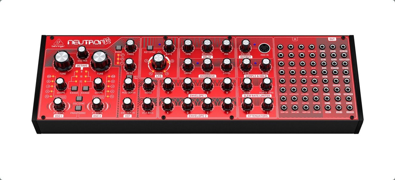 Listen to Behringer Neutron Analog Synth Filter & Drive