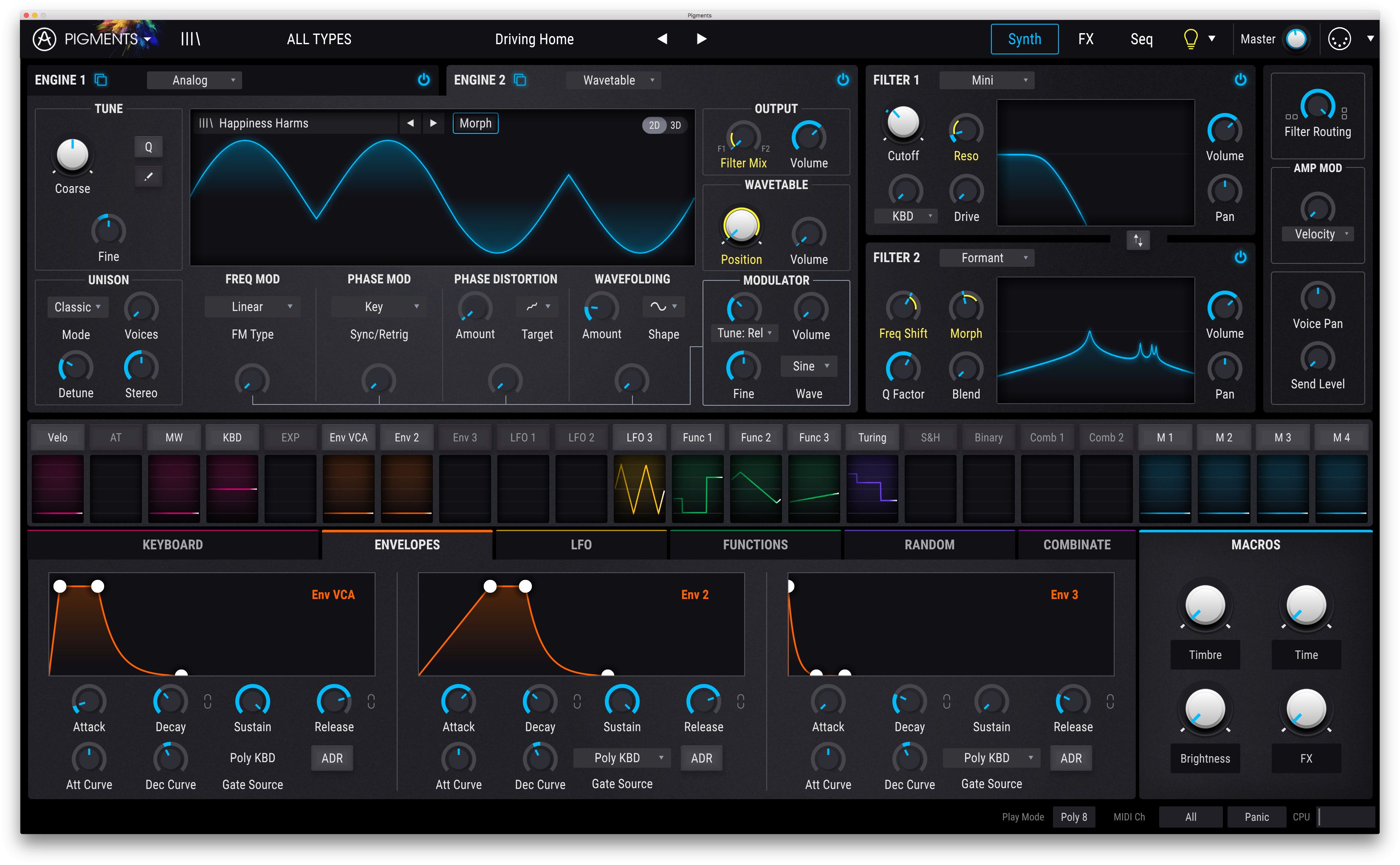 Arturia Releases Pigments, Wavetable Synth With Unique Analog Flavor ...