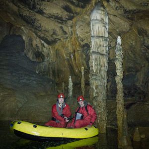 Figure 9 – Recording Stalactites in a Cave