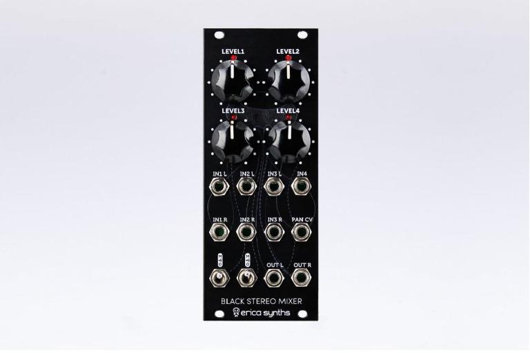 Erica Black Stereo Mixer