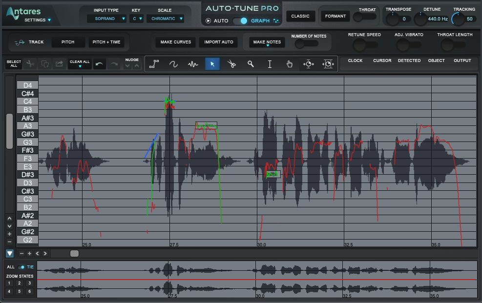 Auto tune graphical mode time in minecraft