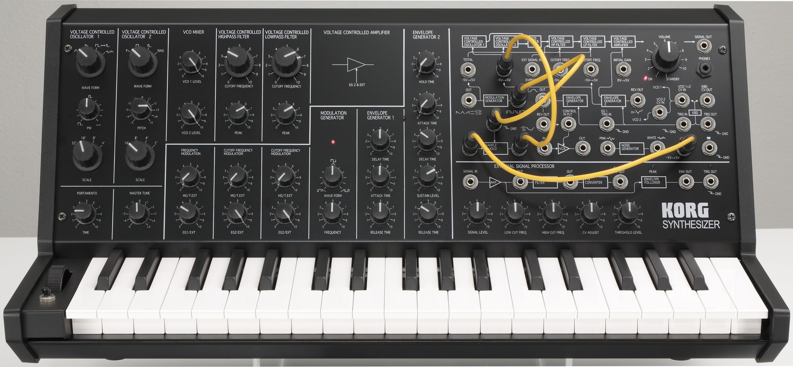 How could you not want a Korg MS-20 Mini in yoru studio?