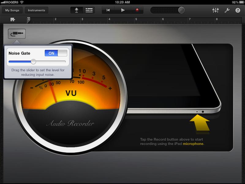 Use Ipad Mic With Garageband