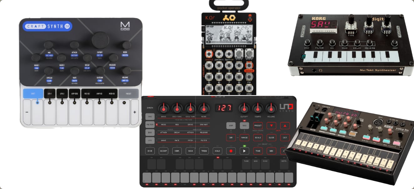 Cool Hardware Synths You Get Cheap Online