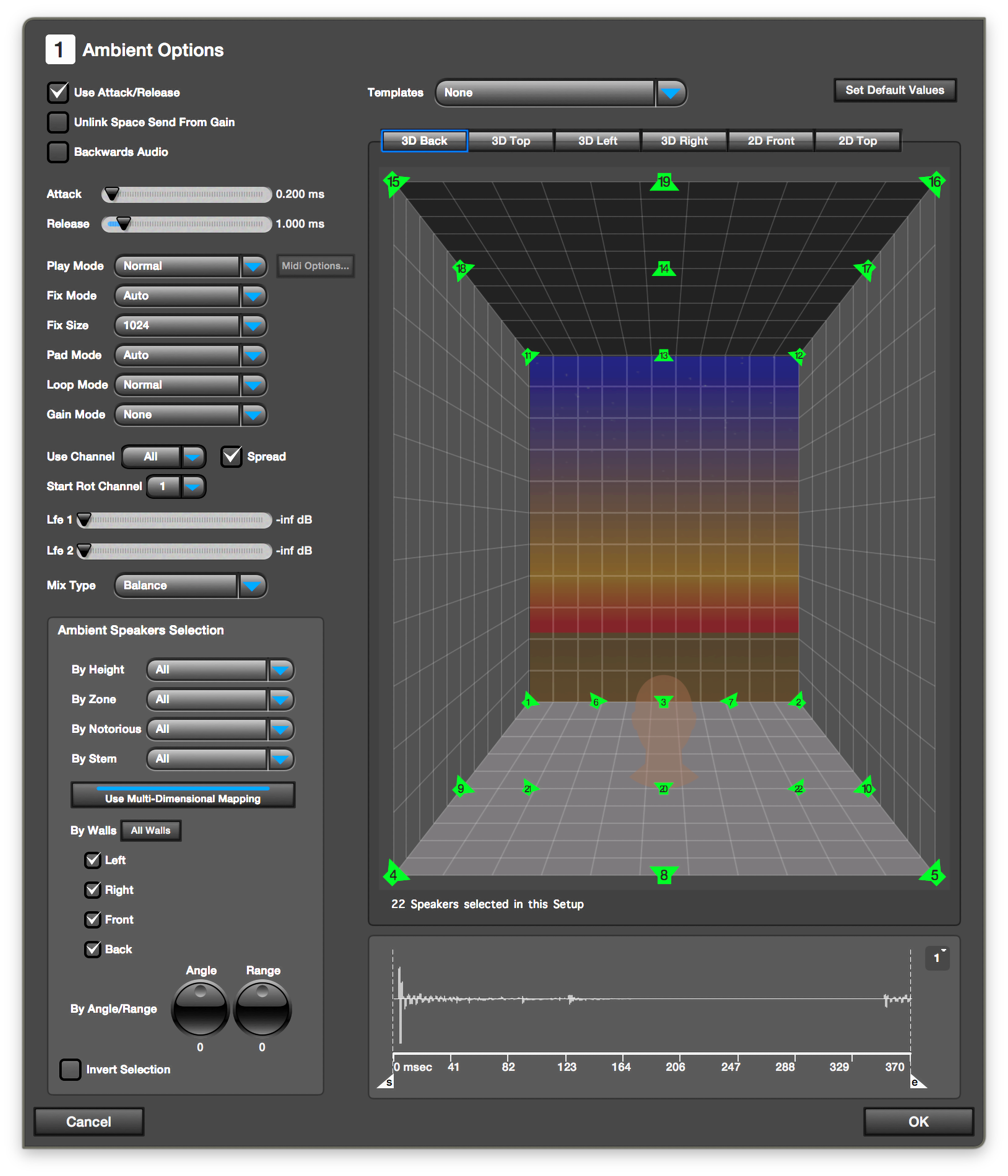 Reality 2.0 ambient options