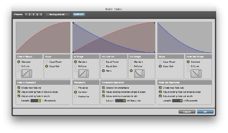 Fig 2 The new Batch Fades window 