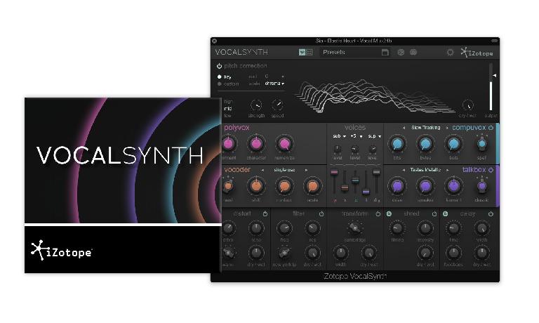 iZotope VocalSynth interface