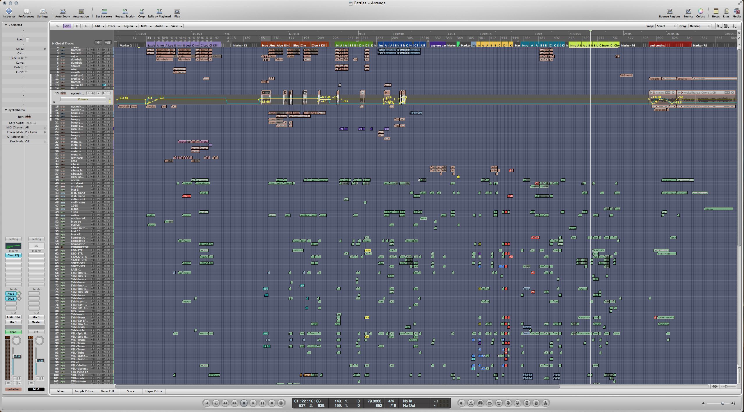 A screenshot of the chaos I call work. 