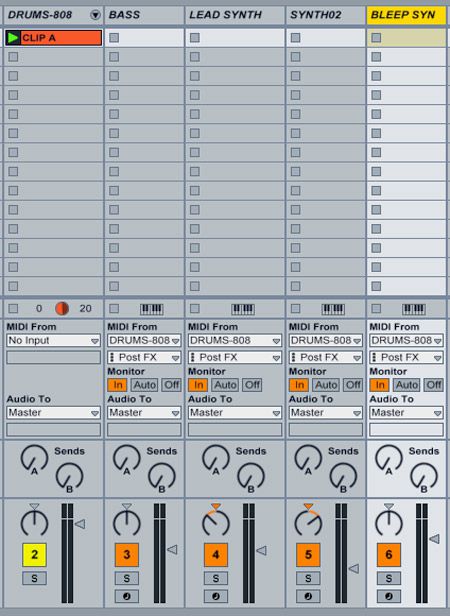 Mix the elements to get the right blend