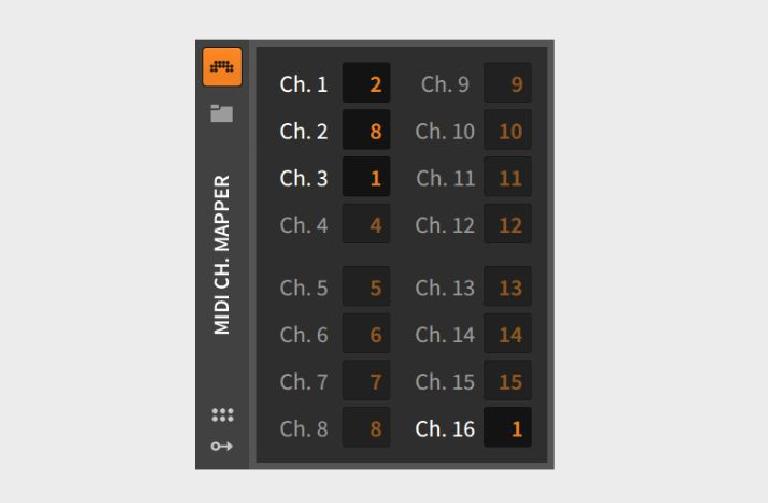 MIDI CHANNEL MAPPER