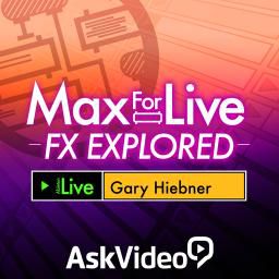 Become more savvy with Ableton Live 9 in this 206 level course on Max For Live: FX Explored.