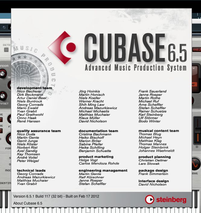 Cubase 6.5 is good to go!