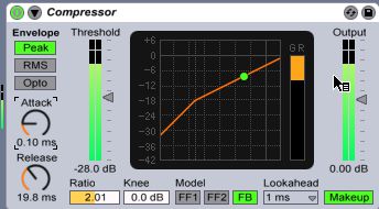 Compressor settings