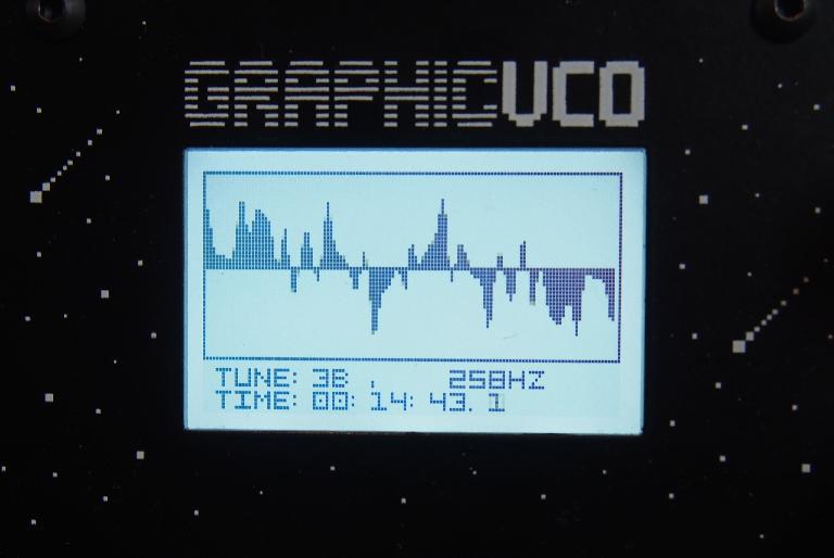 The Graphic VCO Oscilloscope view