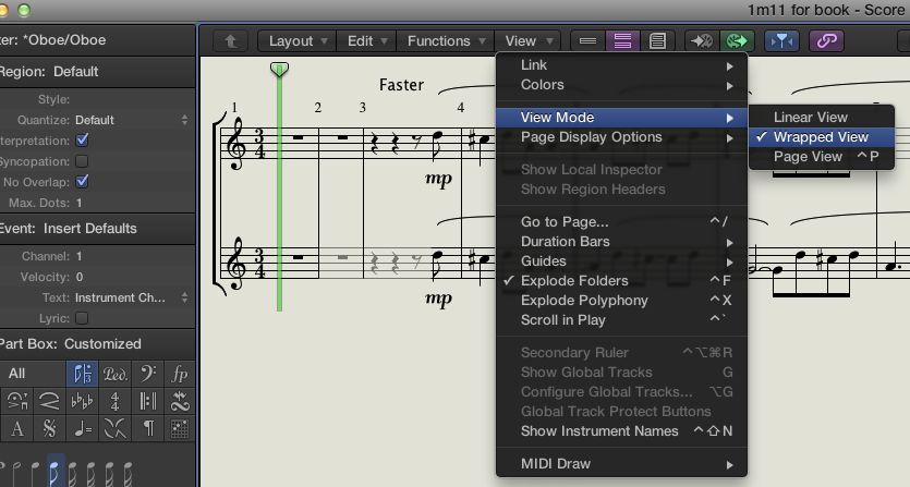 logic pro 10.4 draw glissando