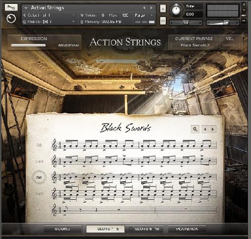 komplete action strings