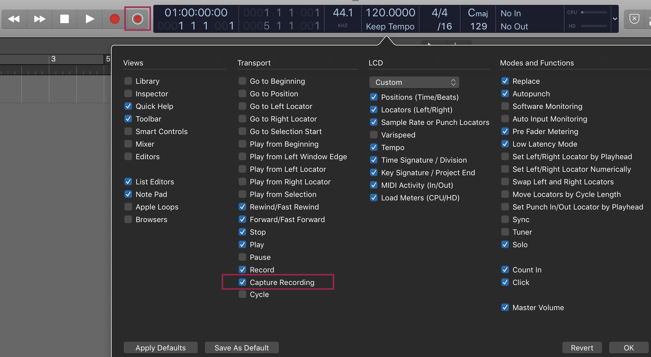 get guitar sustain in logic x pro