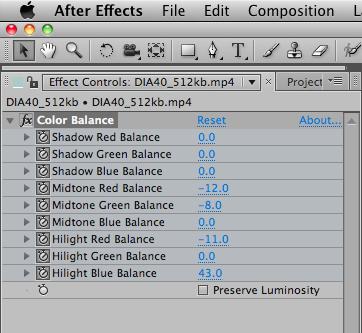 Basic Color Correction In After Effects
