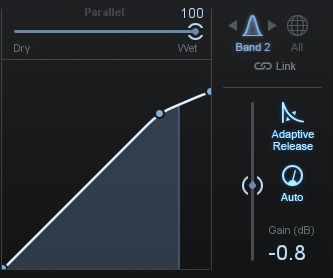 Figure 1. The Adaptive Mode and Auto Gain buttons.